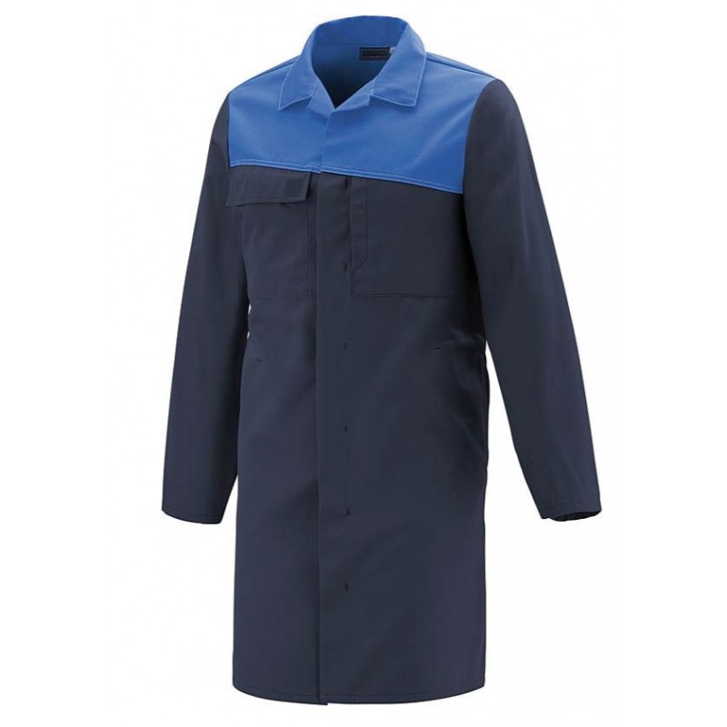 Blouse de travail bleu